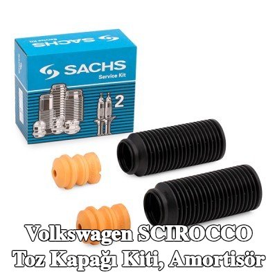 SACHS Toz kapağı kiti, amortisör XTend — 1990 Volkswagen Scirocco