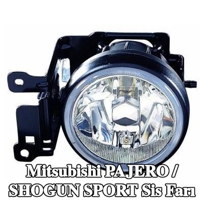 ABAKUS Sol Sis Farı, ampul ile — 2000 Mitsubishi Pajero / Shogun Sport