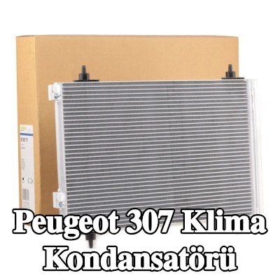 VALEO Kurutucusuz klima kondansatörü — 2002 Peugeot 307