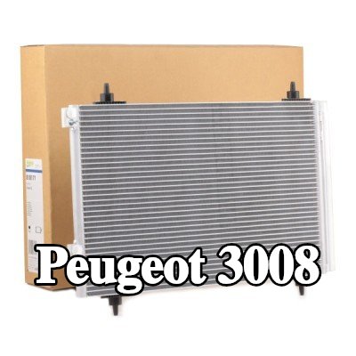 VALEO مكثف تكييف الهواء بدون مجفف — 2012 Peugeot 3008