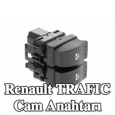 VEMO Sürücü tarafı cam anahtarı, Ön, Orijinal VEMO Kalitesi — Renault Trafic