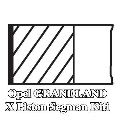 MAHLE Piston Segman Kiti — Opel Grandland X