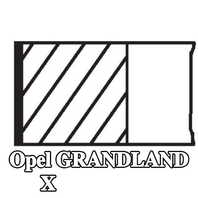 MAHLE مجموعة حلقات المكبس — Opel Grandland X