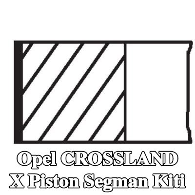 MAHLE Piston Segman Kiti — Opel Crossland X