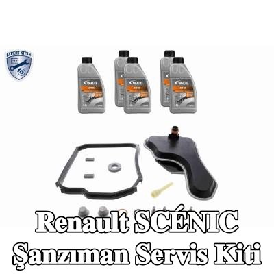 VAICO Aksesuarlarla birlikte şanzıman servis kiti, standart yağ değişimi için yağ miktarı ile — 2002 Renault Scénic
