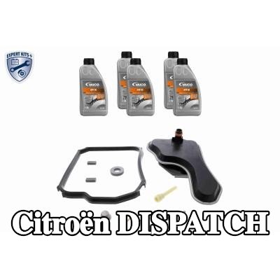 VAICO مجموعة صيانة علبة التروس مع الملحقات, مع كمية الزيت اللازمة لتغيير الزيت القياسي — 2000 Citroën Dispatch