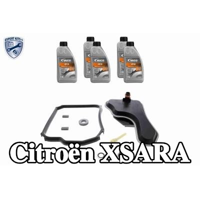 VAICO مجموعة صيانة علبة التروس مع الملحقات, مع كمية الزيت اللازمة لتغيير الزيت القياسي — Citroën Xsara