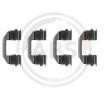 A.B.S. Fren balatası montaj kiti — 2012 Honda Legend (1)