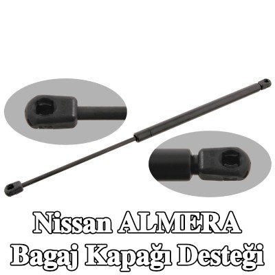 FEBI BILSTEIN Bagaj kapağı amortisörü (Her iki taraf), 539mm — Nissan Almera