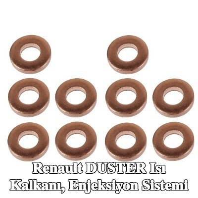 METZGER Isı Kalkanı, enjeksiyon sistemi — Renault Duster