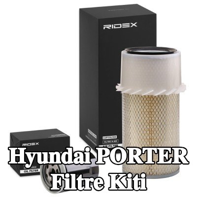 RIDEX Filtre kiti — Hyundai Porter