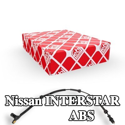 FEBI BILSTEIN مستشعر ABS للمحور الأمامي الأيسر, المحور الأمامي الأيمن — Nissan Interstar