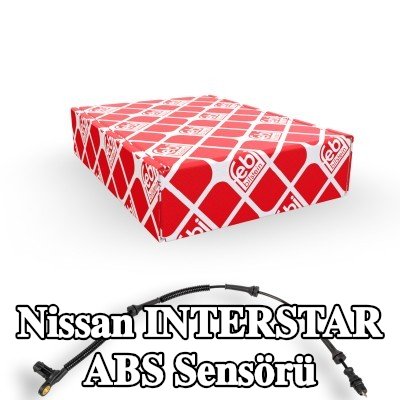 FEBI BILSTEIN ABS sensörü Ön Aks Sol, Ön Aks Sağ — Nissan Interstar