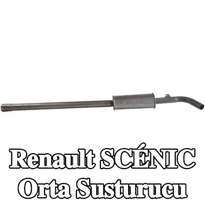 BOSAL Orta susturucu — 2012 Renault Scénic