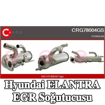 CASCO EGR Soğutucusu — 2012 Hyundai Elantra