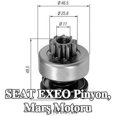 MAGNETI MARELLI Pinyon, marş motoru — SEAT Exeo