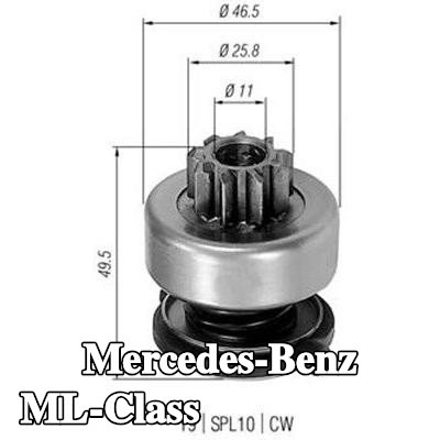 MAGNETI MARELLI الترس الصغير، المُشغّل — Mercedes-Benz ML-Class