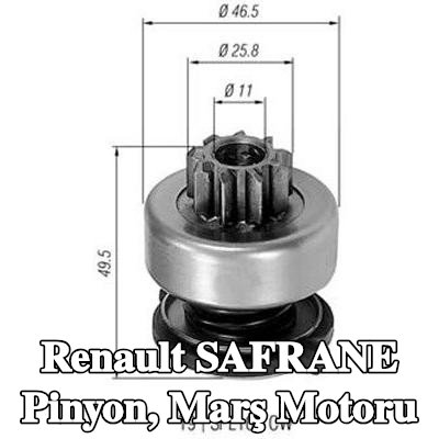 MAGNETI MARELLI Pinyon, marş motoru — Renault Safrane