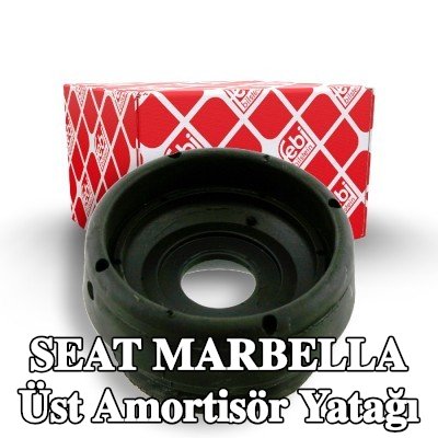FEBI BILSTEIN Üst amortisör yatağı Ön Aks, bilyalı rulman içermez — SEAT Marbella