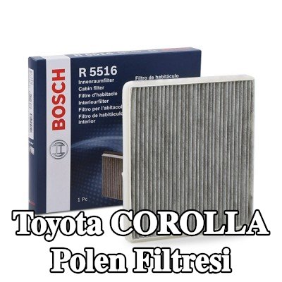 BOSCH Polen filtresi Aktif Karbon Filtresi — 2012 Toyota Corolla