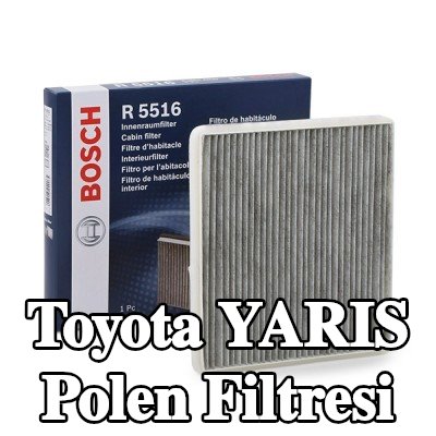 BOSCH Polen filtresi Aktif Karbon Filtresi — 2012 Toyota Yaris