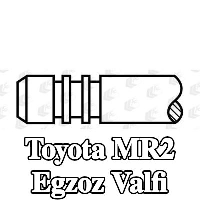 AE Egzoz valfi — Toyota Mr2