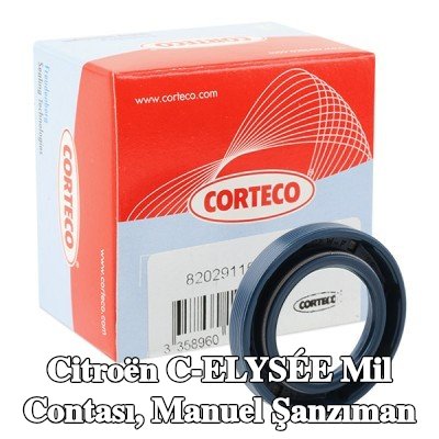 CORTECO Mil contası, manuel şanzıman — Citroën C-elysée