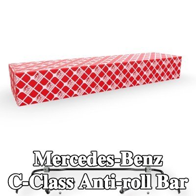 FEBI BILSTEIN Lastik bağlantı parçalı stabilizatör, Arka Aks, bağlantı çubuğu ile — Mercedes-Benz C-Class