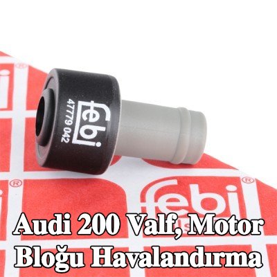 FEBI BILSTEIN Valf, motor bloğu havalandırma — Audi 200