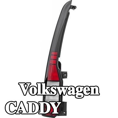 DIEDERICHS المصباح الخلفي الأيسر, بدون حامل لمبة — Volkswagen Caddy