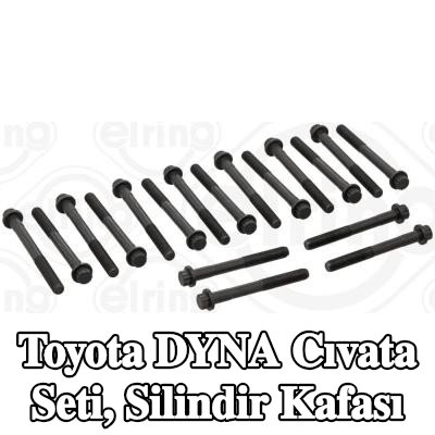 ELRING Cıvata seti, silindir kafası — Toyota Dyna