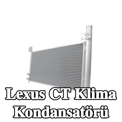 HELLA Kurutuculu klima kondansatörü, conta/sızdırmazlık elemanları ile — Lexus Ct