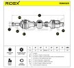 RIDEX Tahrik mili Ön Aks Sağ, 724mm — 1997 Renault Clio (6)
