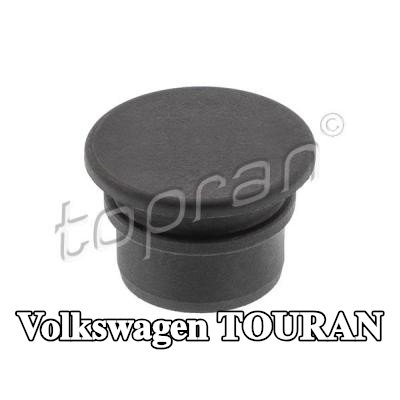 TOPRAN سدادة مانعة للتسرب، شفة سائل التبريد — Volkswagen Touran