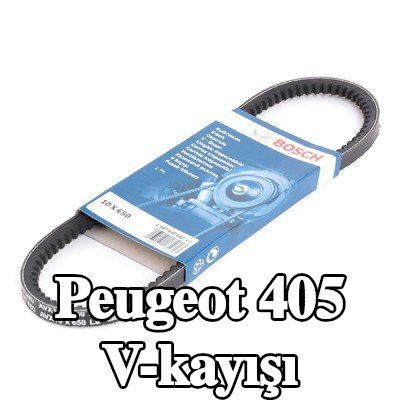 BOSCH V-kayışı 650mm — 1990 Peugeot 405