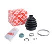 FEBI BILSTEIN CV kılıf kiti, tahrik mili Ön Aks, Tekerlek Tarafı, Termoplast — 1997 SEAT Arosa (1)