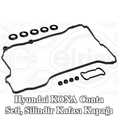ELRING Conta seti, silindir kafası kapağı — Hyundai Kona