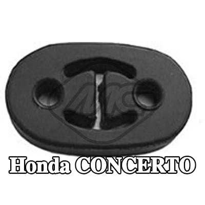 Metalcaucho مخمد مطاطي، كاتم الصوت — Honda Concerto