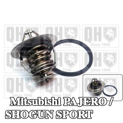 QUINTON HAZELL ثرموستات 88°C, 64mm, 30mm, مع حشية/مانع تسرب — 1996 Mitsubishi Pajero / Shogun Sport