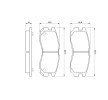 BOSCH Fren balatası seti 16mm — Mitsubishi Fto (8)