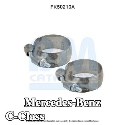 BM CATALYSTS طقم التثبيت، أنبوب العادم — 2003 Mercedes-Benz C-Class