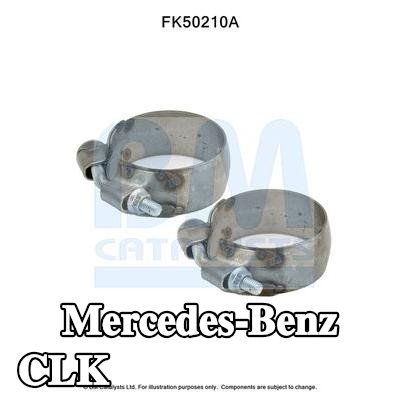 BM CATALYSTS طقم التثبيت، أنبوب العادم — Mercedes-Benz Clk