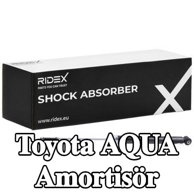 RIDEX Amortisör Arka Aks, Gaz Basıncı, Teleskopik Amortisör — Toyota Aqua