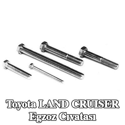 VEGAZ Egzoz cıvatası — 1995 Toyota Land Cruiser