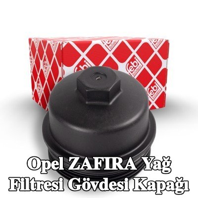 FEBI BILSTEIN Conta halkalı yağ filtresi muhafaza kapağı — 2012 Opel Zafira