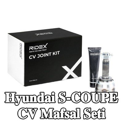 RIDEX CV Mafsal Seti A1, Ön Aks, Tekerlek Tarafı — Hyundai S-coupe