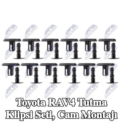 NTY Tutma Klipsi Seti, cam montajı — Toyota Rav4