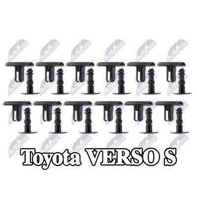 NTY مجموعة مشابك التثبيت، تركيب الزجاج — Toyota Verso S
