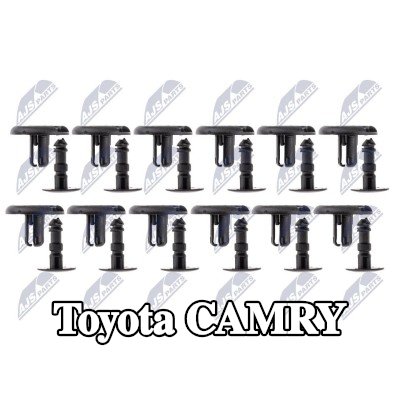 NTY مجموعة مشابك التثبيت، تركيب الزجاج — Toyota Camry