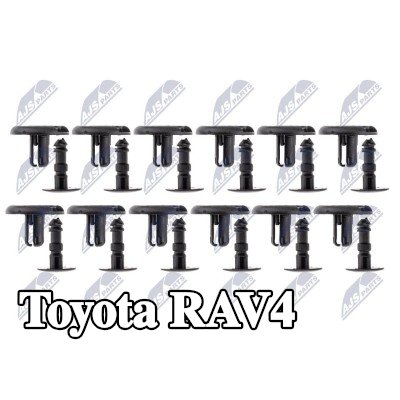 NTY مجموعة مشابك التثبيت، تركيب الزجاج — Toyota Rav4